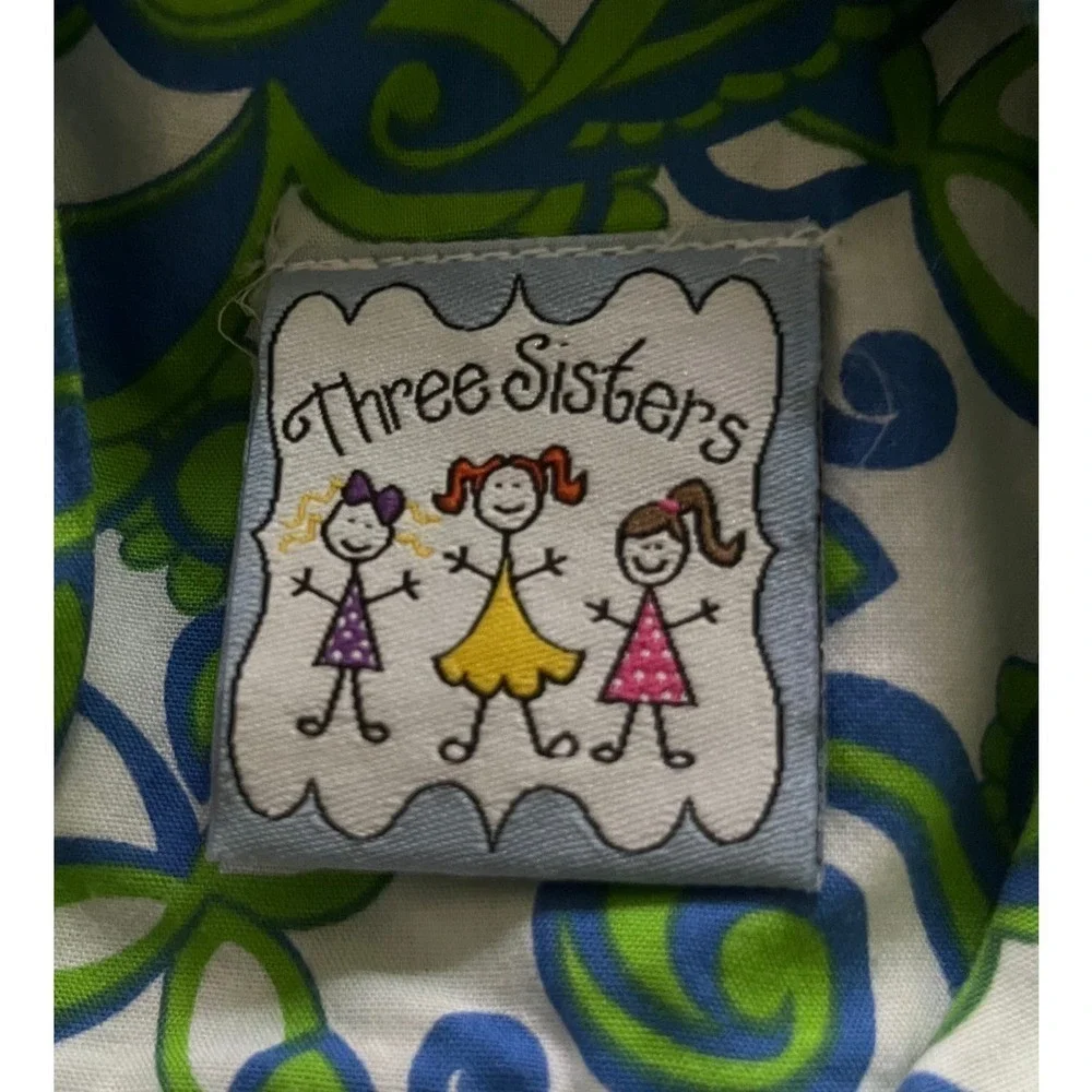 Three Sisters Little Girls Sleeveless Dress